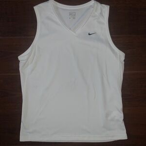 NIKE Women's Vneck Performance Tank Top Size Medium